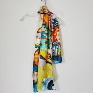 Animal Print Scarf Mills 2018